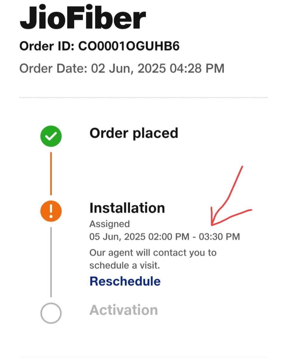 bor_jaja's tweet photo. Raised JioFiber relocation request on 2nd June. Since then, every day feels like a new court date—promised, postponed, forgotten. No call, no intimation. Irony? I live near the head office. Now I get why people are switching to @AirtelXstream4. @JioCare @reliancejio @ritwick2708 https://t.co/5Dp0tPV2Mh