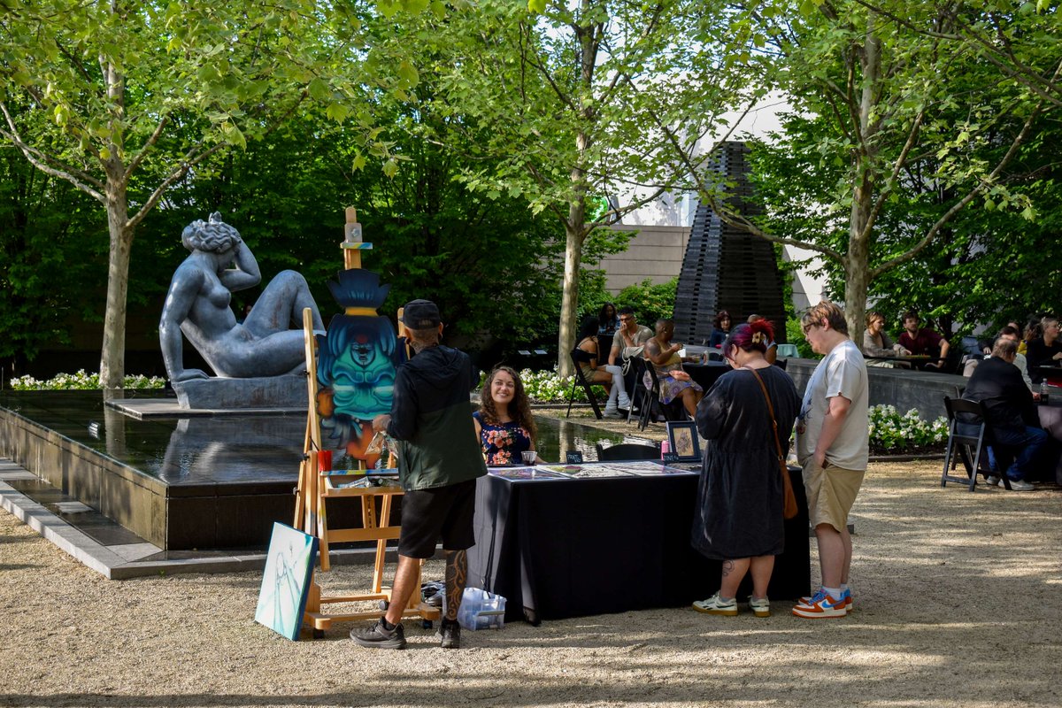 Make the most of your Thursday night—TONIGHT at BAM from 5:00–10:00 PM.

Enjoy live painting with artist Yahfa Guerra, music by Sammy Macchiato and Tim Blender, Juice Loops Live projection art, and a performance by The Caribbean Curators.

columbusmuseum.org/calendar-and-e…
