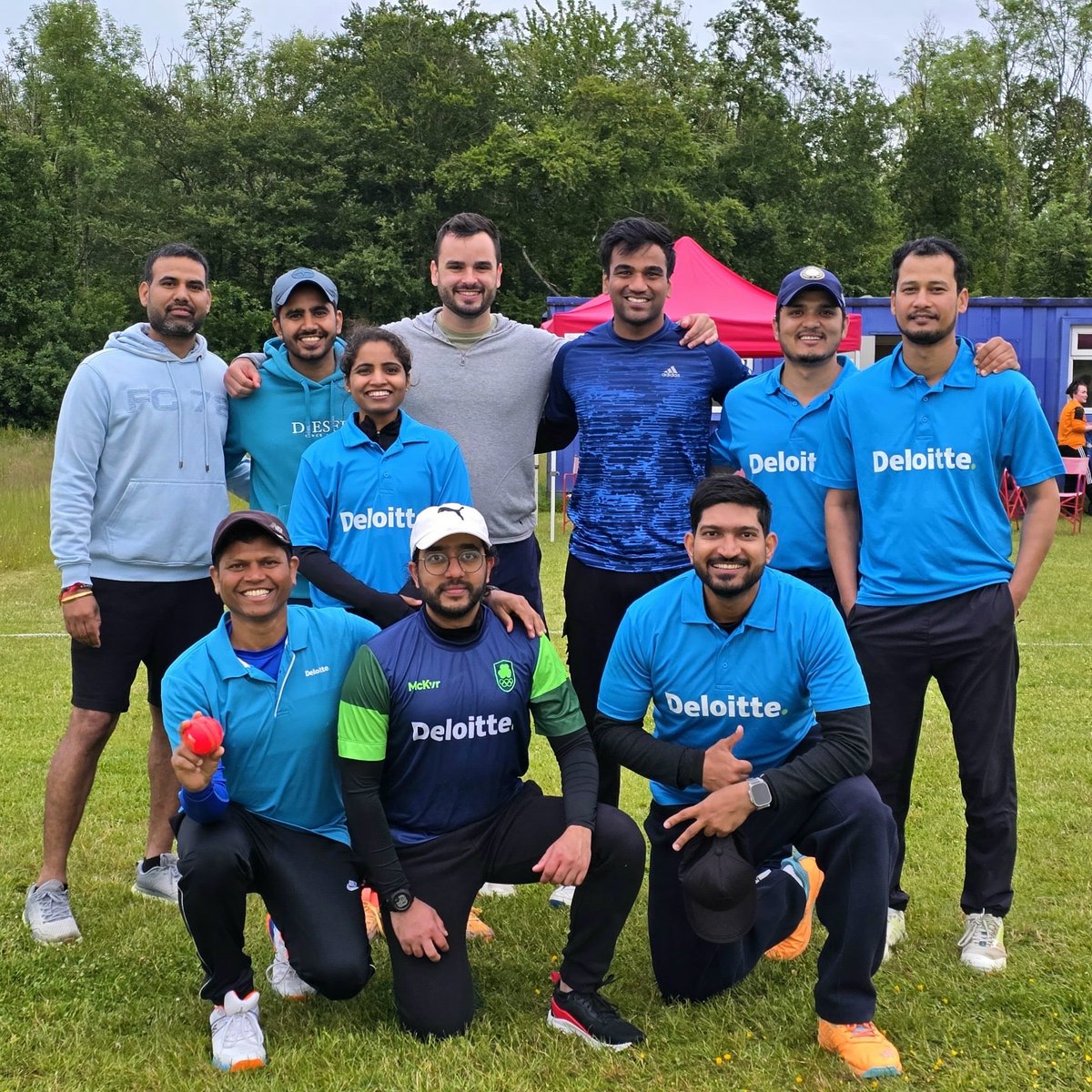 Cricket Leinster (@cricketleinster) on Twitter photo GREAT START DELOITTE!
Congrats <a href="/DeloitteIreland/">Deloitte Ireland</a> on winning their opening fixture against <a href="/Glanbia_Plc/">GlanbiaPlc</a> in Castleblunden! 🏏👍🏻💯
Thanks <a href="/cricketkilkenny/">Kilkenny Cricket Club</a> for hosting this match! 🤝 GREAT START DELOITTE!
Congrats <a href="/DeloitteIreland/">Deloitte Ireland</a> on winning their opening fixture against <a href="/Glanbia_Plc/">GlanbiaPlc</a> in Castleblunden! 🏏👍🏻💯
Thanks <a href="/cricketkilkenny/">Kilkenny Cricket Club</a> for hosting this match! 🤝