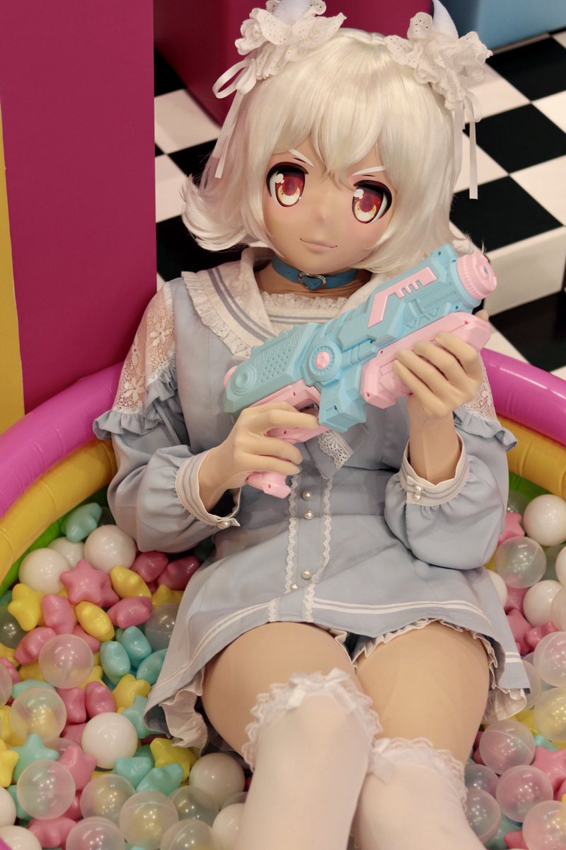 mujina_kig's tweet image. えるる「ふふん！撃っちゃうぞー！」

#えれてぃきぐ0601
#studioTWO
📷:チョコちゃん
(@pony081818)