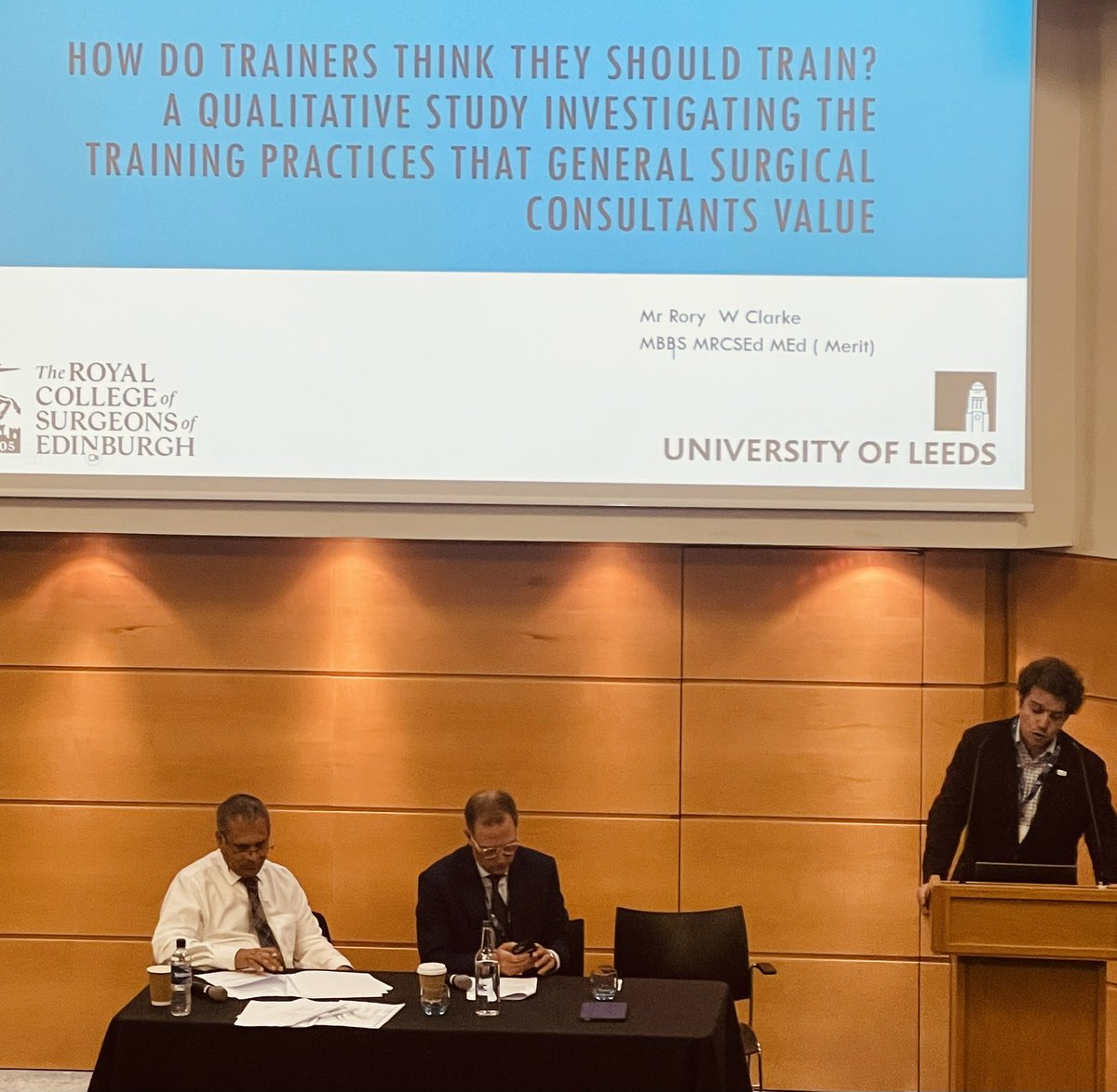 Emily Baird (@emilyjanebaird) on Twitter photo Another great #ICOSET <a href="/RCSEd/">The Royal College of Surgeons of Edinburgh</a> talk
Trainers value enthusiasm, professional behaviour & taking responsibility
But need time, resource & support
Survivor bias amongst trainers & they train as they were trained
No incentive to be a good trainer nor change training Another great #ICOSET <a href="/RCSEd/">The Royal College of Surgeons of Edinburgh</a> talk
Trainers value enthusiasm, professional behaviour & taking responsibility
But need time, resource & support
Survivor bias amongst trainers & they train as they were trained
No incentive to be a good trainer nor change training