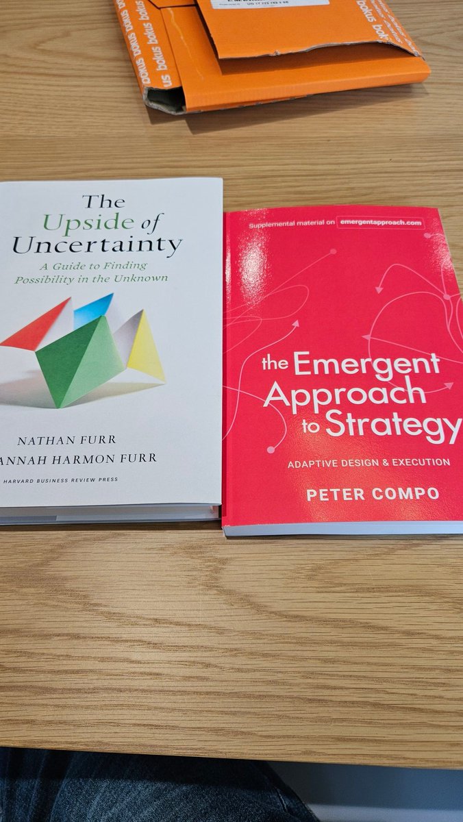 Two new books , looking forward to diving in 📚