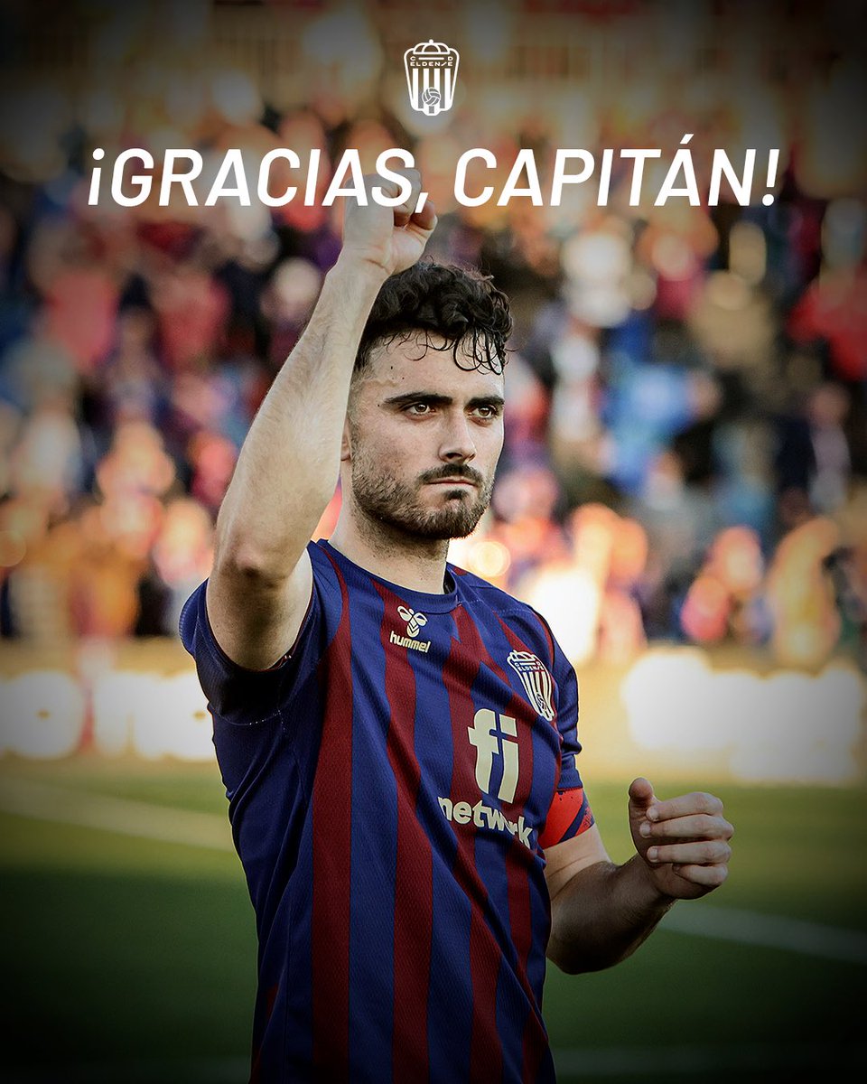 📯 𝗢𝗙𝗜𝗖𝗜𝗔𝗟 | Sergio Ortuño, nuestro capitán, se despide del #CDEldense para emprender un nuevo reto 🔜⚽️

👏🏻©️ ¡𝑮𝒓𝒂𝒄𝒊𝒂𝒔, 𝒄𝒂𝒑𝒊𝒕𝒂́𝒏! 💙❤️

🔗 cdeldense.es/noticias/graci…