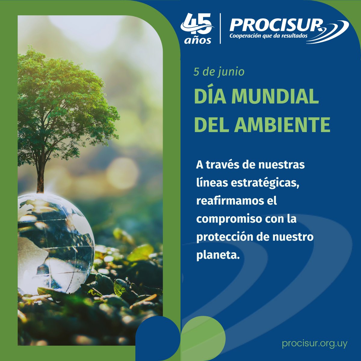 Procisur (@procisur) on Twitter photo #DiaMundialDelAmbiente #DiaMundialDelAmbiente