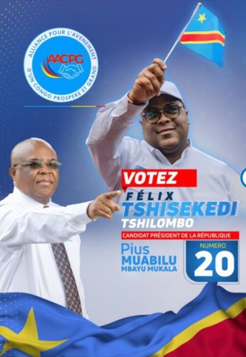 #NEWS🚨
#RDC
Les voyages de <a href="/fatshi13/">Félix A. Tshisekedi</a> ont payés cash,
S'exclame le SÉNATEUR <a href="/MuabiluPius/">Muabilu Pius</a> dans la joie de la double victoire de la RDC à l'<a href="/ONU_fr/">Nations Unies (ONU)</a>
MUABILU qui reste jusqu'à présent un partenaire politique fiable de TSHISEKEDI demande au peuple de faire confiance au fils D'ÉTIENNE.