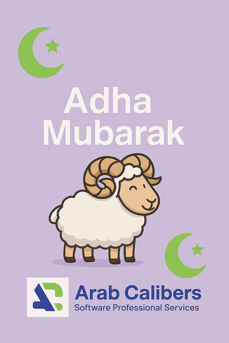 <a href="/ARBCalibers/">Arab Calibers</a> wishes you and your loved ones a joyful and blessed Eid — Adha Mubarak! 🌙✨