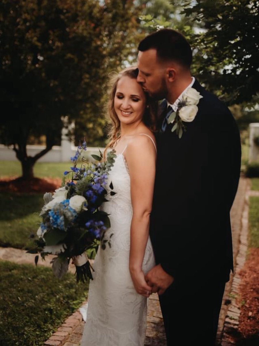4 years married , 2 beautiful babies, going on 7 years together. Happy Anniversary to my person. I love you, Emma Rose.