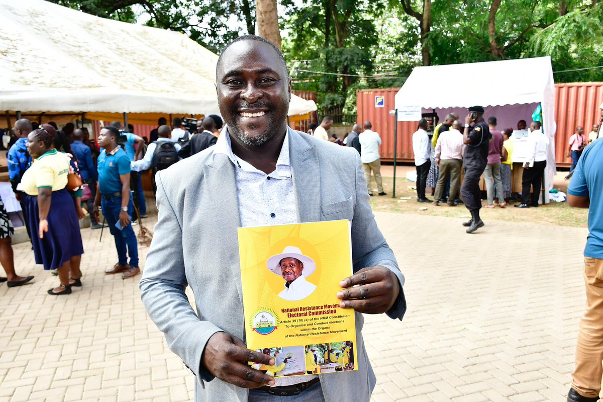 Hon Aseera Stephen Rwa Itaza (@stephenaseera) on Twitter photo Yesterday, I officially expressed my interest in contesting for the NRM flag bearer position for the Buhaguzi East MP seat by picking nomination forms at the <a href="/NRMOnline/">NRM Party</a> headquarters.
We shall soon come and speak to you! Yesterday, I officially expressed my interest in contesting for the NRM flag bearer position for the Buhaguzi East MP seat by picking nomination forms at the <a href="/NRMOnline/">NRM Party</a> headquarters.
We shall soon come and speak to you!
