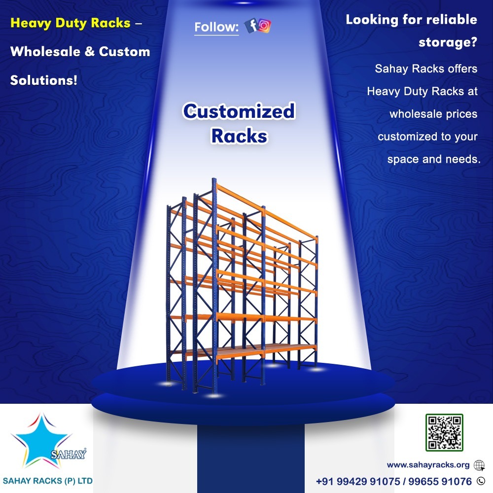RacksSahay's tweet image. 📦 Need Reliable Storage Solutions?
Sahay Racks brings you Heavy Duty Customized Racks designed to fit your space and storage needs perfectly!
sahayracks.org +91 99429 91075 
#SahayRacks #CustomizedRacks #HeavyDutyRacks #WarehouseStorage #IndustrialRacks #Thoothukudi