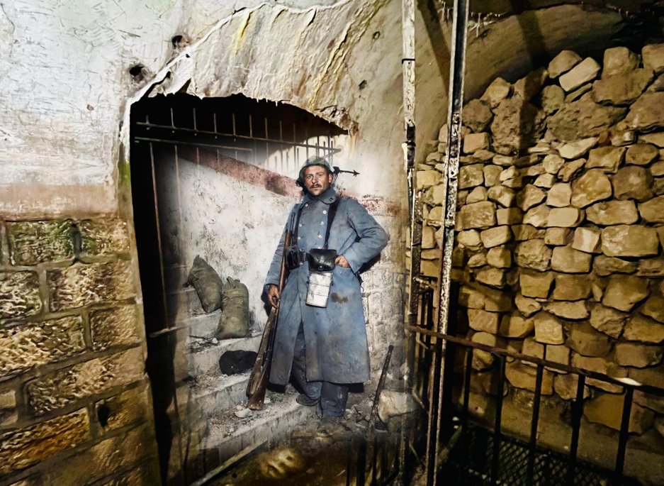 Ri315e's tweet photo. 📢New Video 

Now &amp; Then at Verdun 

Some really haunting images from around the battlefield

Thank you to @ChristinaNoyes8 &amp; @stug75020 for providing photos to make this the best video yet 

Link below on Youtube
https://t.co/uozhfocMu4 https://t.co/DxKWuxQbU7
