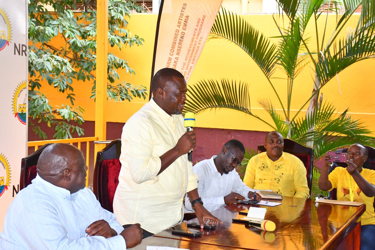 BAVULE Official Posts 🇺🇬 (@bavuleofficial) on Twitter photo “As a party, we don't have an anthem yet, so we are planning to make it a competitive search process. Through the nation, we will get the winner who will get for us a party anthem,” Rt Hon <a href="/TodwongR/">Todwong Richard</a> said. “As a party, we don't have an anthem yet, so we are planning to make it a competitive search process. Through the nation, we will get the winner who will get for us a party anthem,” Rt Hon <a href="/TodwongR/">Todwong Richard</a> said.