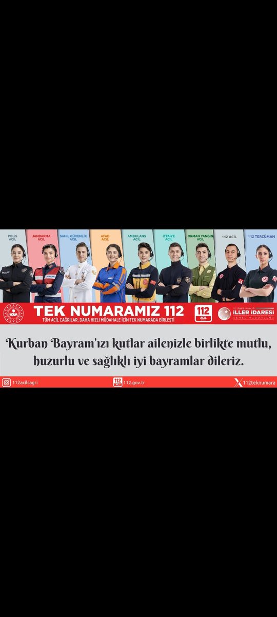 Gaziantep 112 Acil Çağrı Merkezi (@gaziantep112acm) on Twitter photo 🍬Tüm sevdiklerinizle mutlu, sağlıklı ve huzurlu bayramlar dileriz.
<a href="/TC_icisleri/">T.C. İçişleri Bakanlığı</a> <a href="/112teknumara/">112 Acil Çağrı Merkezleri</a> 🍬Tüm sevdiklerinizle mutlu, sağlıklı ve huzurlu bayramlar dileriz.
<a href="/TC_icisleri/">T.C. İçişleri Bakanlığı</a> <a href="/112teknumara/">112 Acil Çağrı Merkezleri</a>
