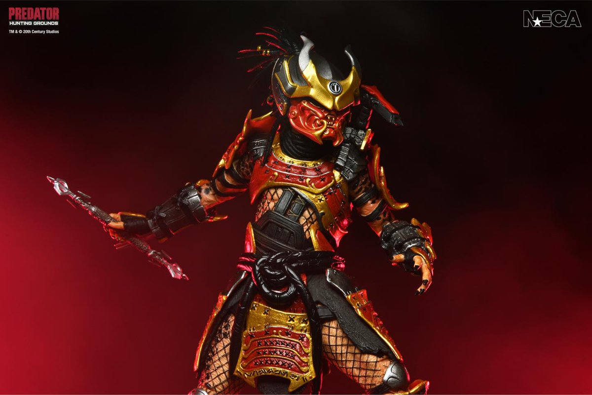 Toyark's tweet image. Predator: Hunting Grounds – NECA Samurai Predator Preview toyark.com/2025/06/05/pre… #toyark #actionfigures