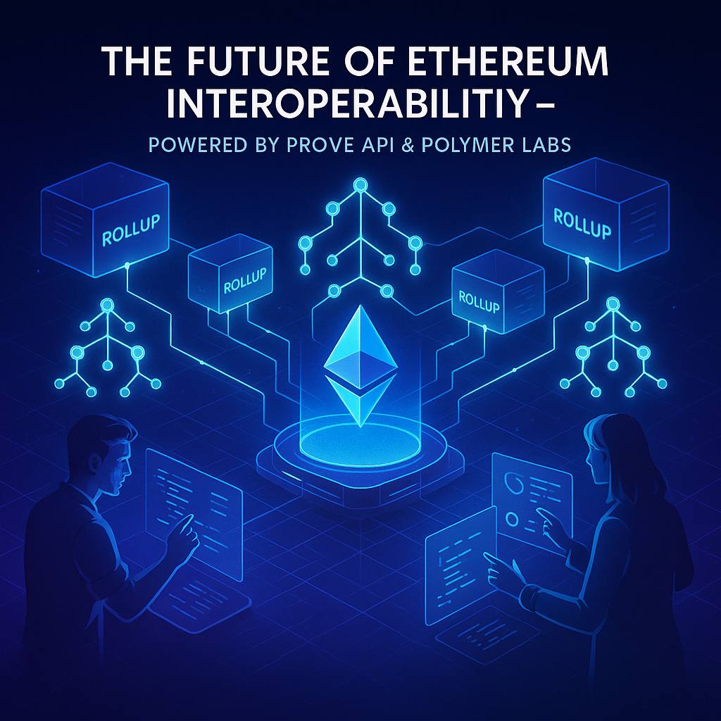 DaraeiHossein's tweet photo. Polymer is a blockchain protocol designed to simplify communication between different blockchains and chains so developers can focus on building applications.
@Polymer_Labs 

☑️Polymer Labs and Building the Future of Ethereum Interoperability with Prove API:

▪️Using Merkle Proofs to Connect Rollups Without the Need for Bridges

▪️Providing High Speed ​​and More Secure Interoperability

▪️Helping Developers Build Easier and More Efficient Multi-Chain Applications

▫️The Future of Interoperability on Ethereum is in the Making.

More information on the Prove API:https://t.co/jDTw4PfPmh

#Ethereum #polymer_university #ProveAPI