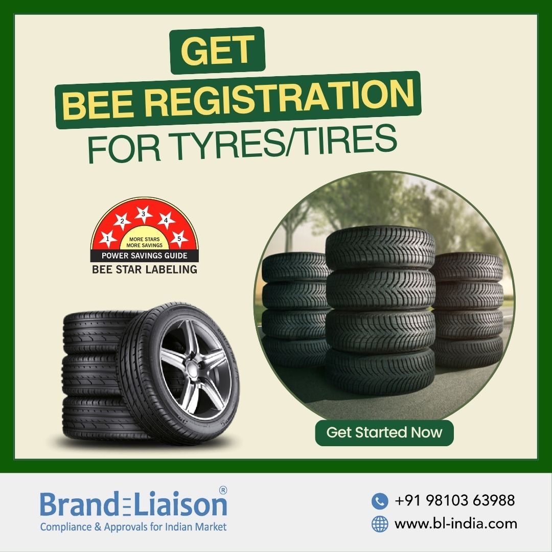 BrandLiaison's tweet image. 📌 Tyres need BEE registration to be legally sold in India!

Why BEE?
✔️ Energy-efficient
✔️ Safe &amp;amp; reliable
✔️ Trusted by consumers

 Call Brand Liaison for end-to-end support!
Learn more: blindia.com/products/tyres…

#beeregistration  #tyres #compliance #energyefficiency