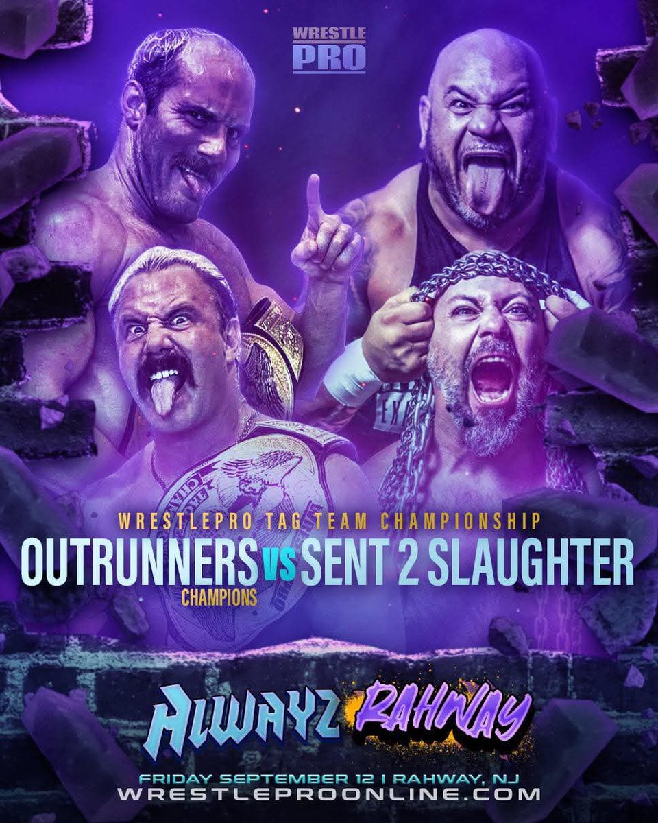 BagroomBully (@bagroomb) on Twitter photo Congratulations to #TheOutrunners on their historic run of Holding The Gold/Feeling The Steel!!
At now 250 days as YOUR <a href="/WrestlePro/">𝗪𝗿𝗲𝘀𝘁𝗹𝗲𝗣𝗿𝗼</a> Tag Team Champions, they now hold the record for longest title reign in ANYTHING, EVER**!
(**research pending)
#RunnerNation
#Spin2Win
#YTV Congratulations to #TheOutrunners on their historic run of Holding The Gold/Feeling The Steel!!
At now 250 days as YOUR <a href="/WrestlePro/">𝗪𝗿𝗲𝘀𝘁𝗹𝗲𝗣𝗿𝗼</a> Tag Team Champions, they now hold the record for longest title reign in ANYTHING, EVER**!
(**research pending)
#RunnerNation
#Spin2Win
#YTV