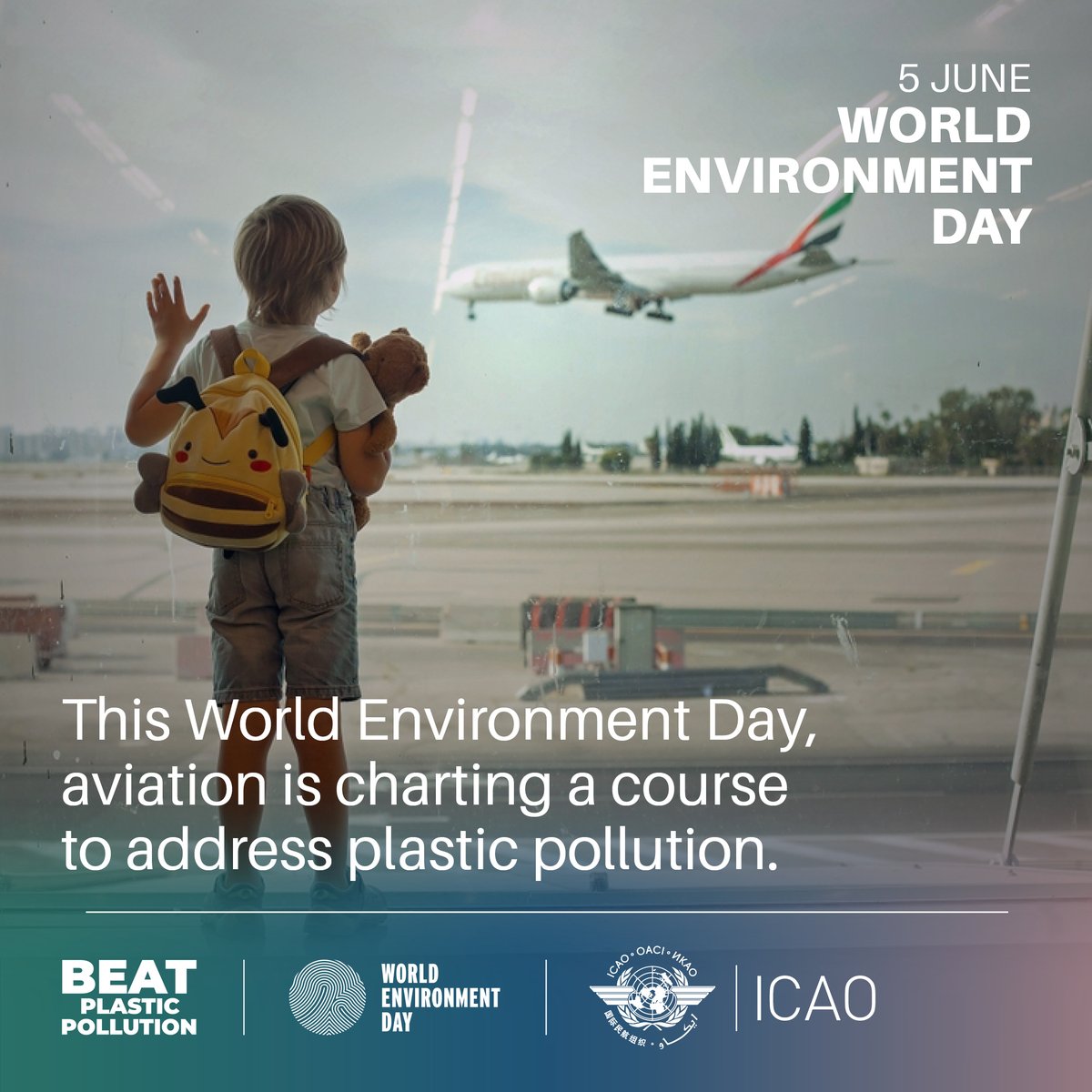 This #WorldEnvironmentDay, aviation is charting a course to address plastic pollution

Together with <a href="/icao/">ICAO</a>, <a href="/ACIWorld/">ACI World</a>, we are leading efforts to create a more circular #aviation ecosystem and to find alternatives to single use plastics. 

Read how ⤵️ 
bit.ly/4jDQaiZ