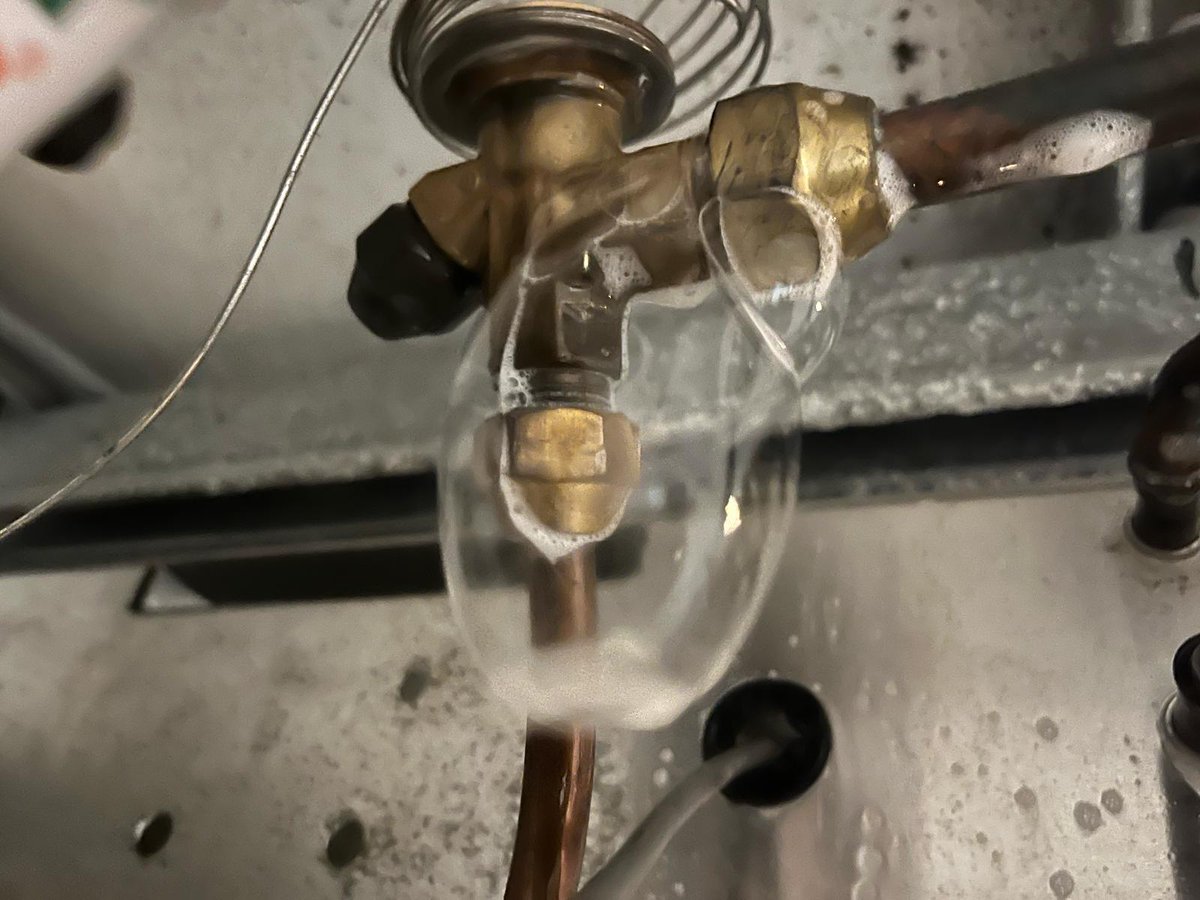 A walk-in fridge lost all its refrigerant, prompting a full pressure test with nitrogen to locate the leak.

Identifying and fixing refrigerant leaks is crucial to maintaining efficiency and preventing costly downtime.

#RefrigerationRepair #CateringEquipment #ServiceAndRepair