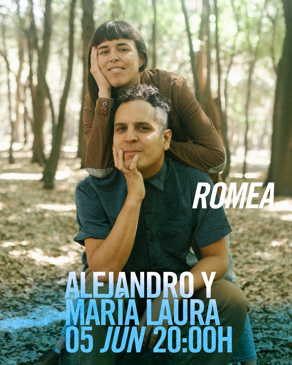 Enérgicas, vivaces, dinámicas... Las canciones de ALEJANDRO Y MARÍA LAURA son un bálsamo ante el frenesí de la vida 🎶
Son pequeñas celebraciones marcadas por el mestizaje que llegan este jueves al escenario del #TeatroRomea con el ciclo #MúsicaDeCerca🥰
⚫️teatroromea.es/Evento.aspx?fr…