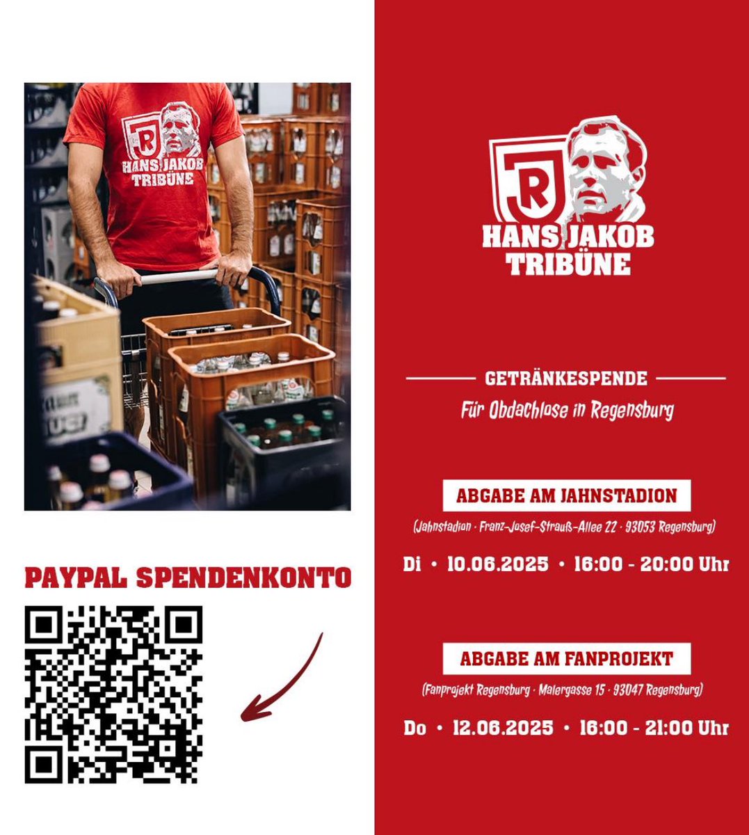 Für jeden weiteren Tag ohne Transfer spende ich 2€