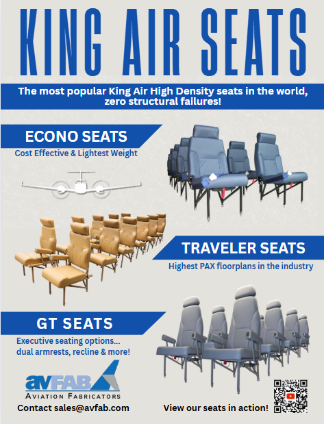 Join us at Canada's premier business aviation gathering CBAA '25 Jun 10-12 in Richmond B.C.  Learn more about our comprehensive line of commuter seats avfab.com/product-groups…