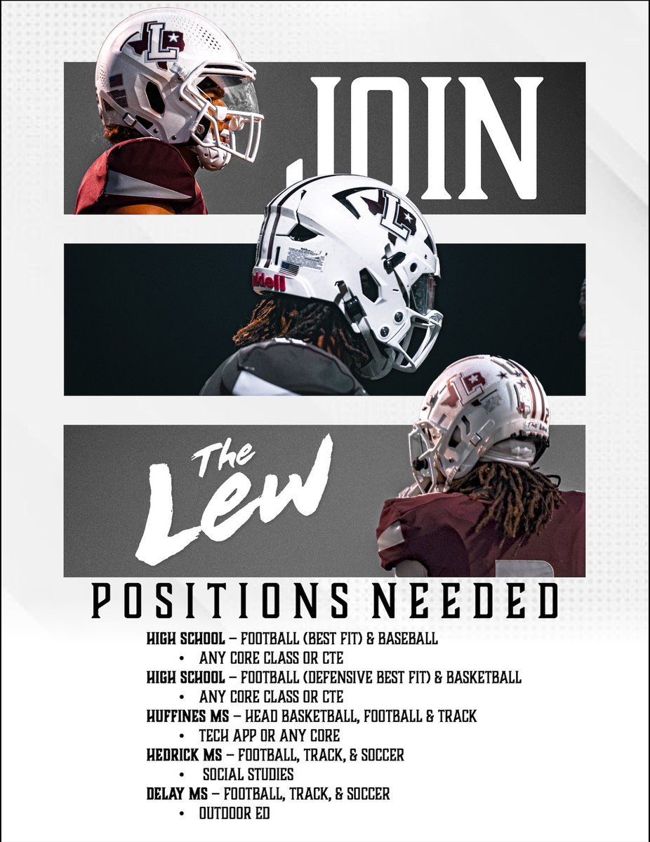 Contact Coach Odle 
odlem@lisd.net
For more information <a href="/LHSFball/">Lewisville Football</a>