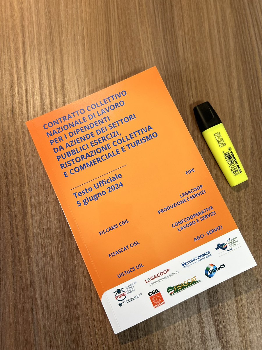 jeffnonato's tweet photo. There’s nothing like holding a printed copy of a sector-wide CBA.
It’s not just ink—it’s justice, wages, and hours we clawed back.
#CCNL #Turismo #PubbliciEsercizi #RistorazioneCollettiva #Filcams https://t.co/XJYsZpIWmy