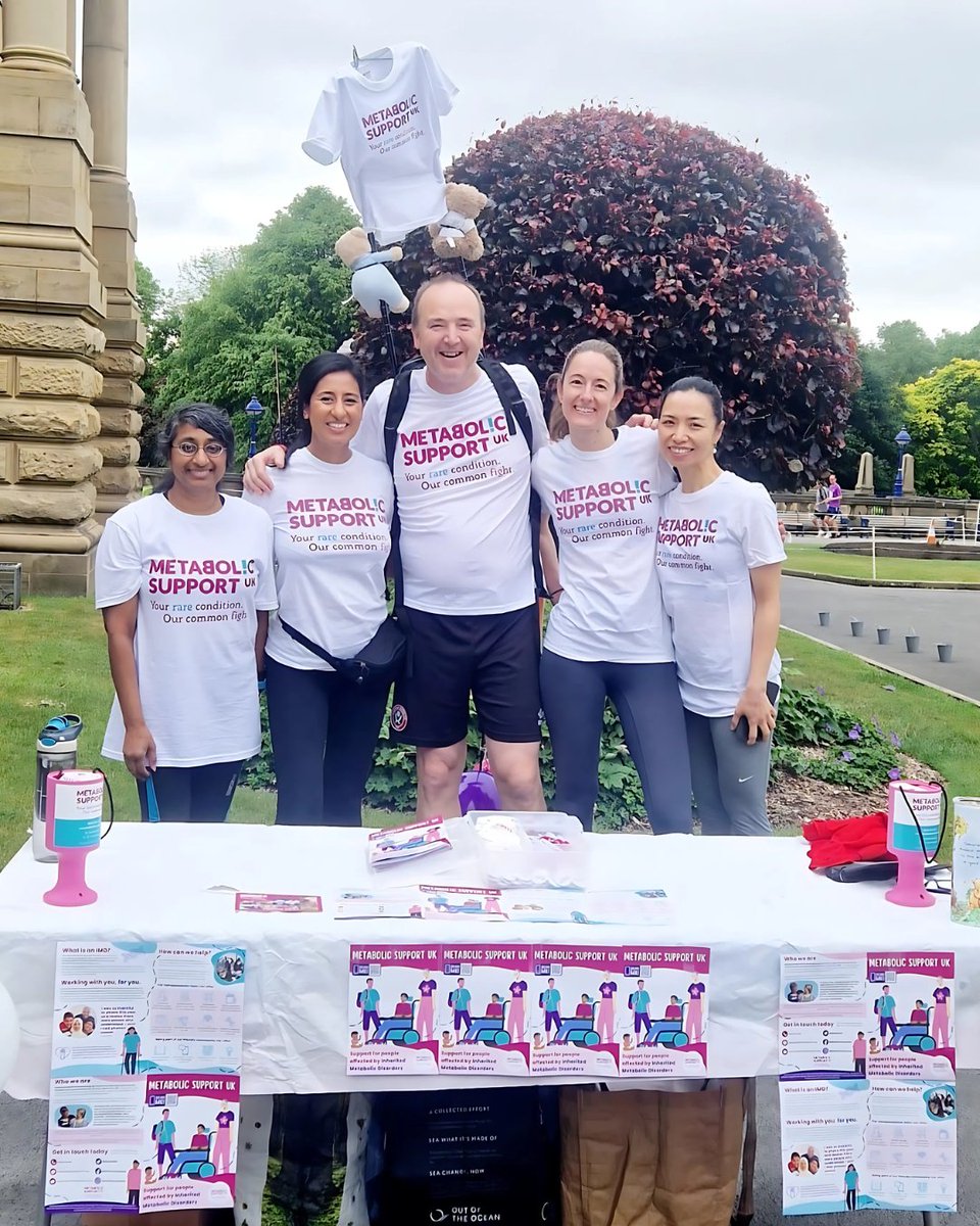 Amazing advocacy from Bradford's Paediatric Metabolic Dietitians who are running local parkruns &amp; selling samosas to raise funds for MSUK 💜

Join them at their next events:
📍14 June – Roberts Park (BD17 7LU)
📍13 Sept – Horton Park (BD7 3BN)

Donate: shorturl.at/wMIGn
