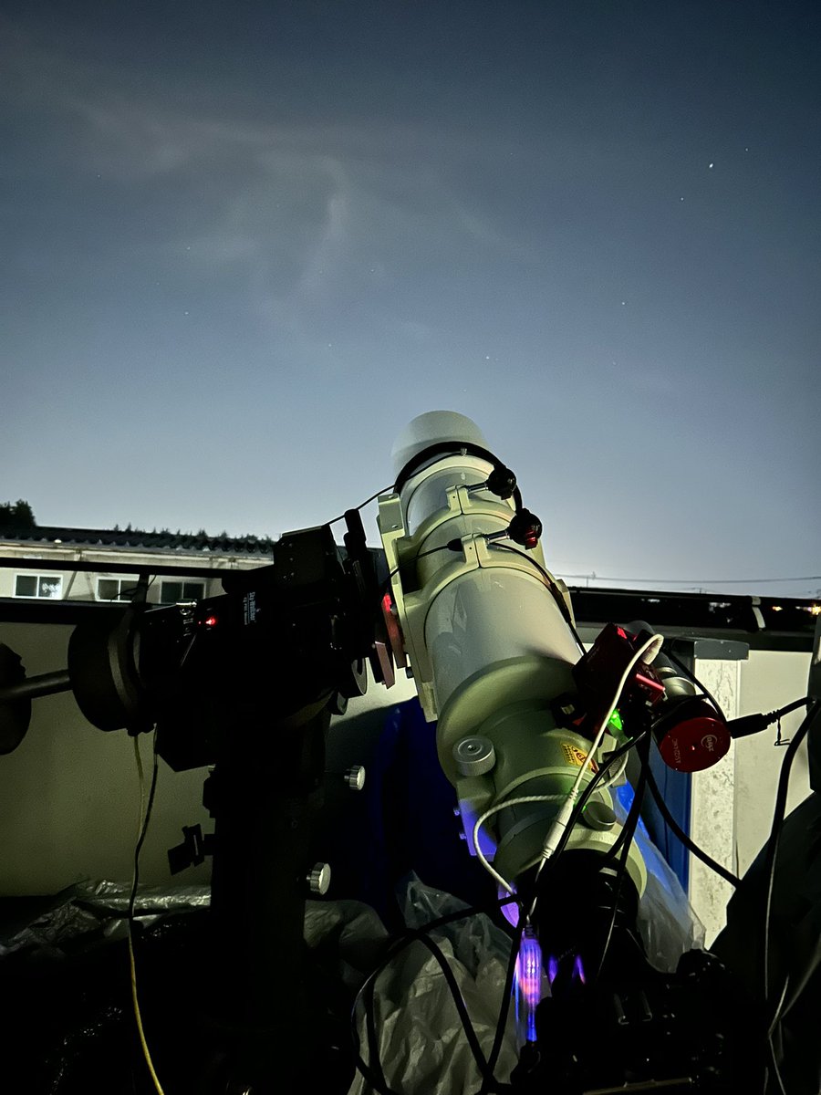 セッティングが終わった途端😢