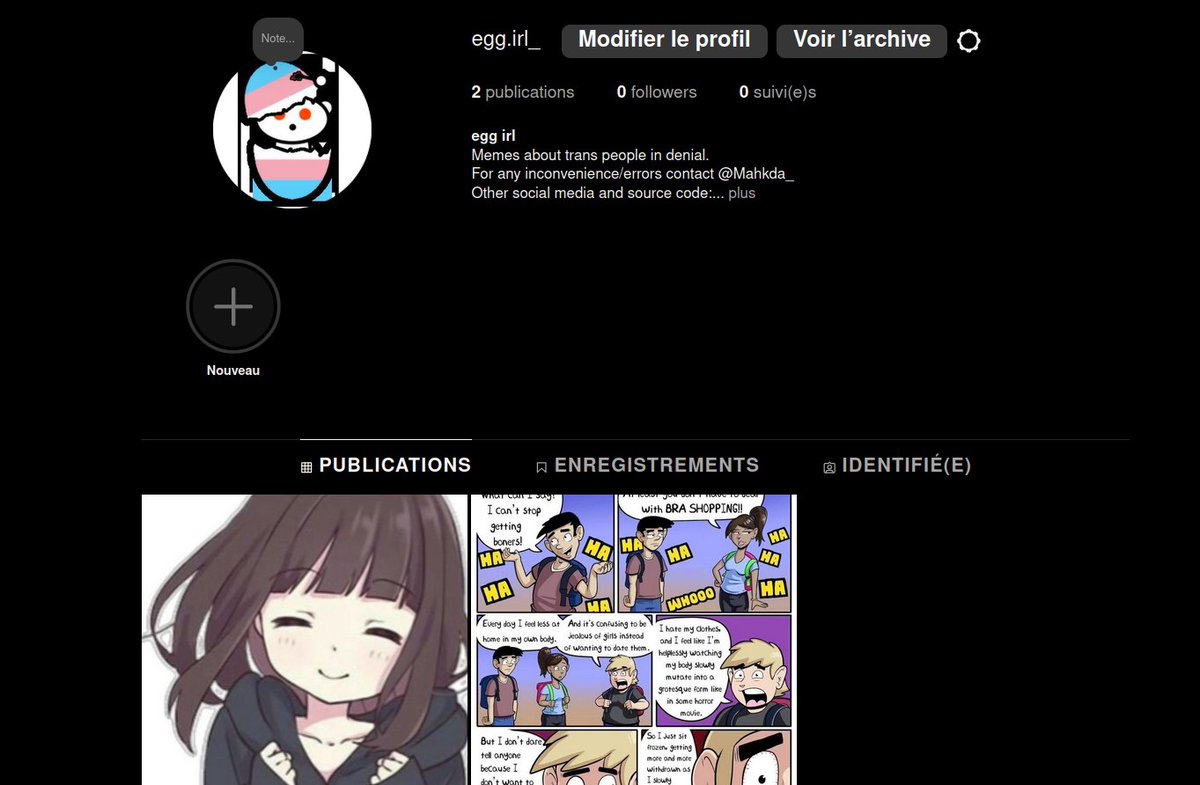 Egg_irl_bot's tweet image. I have opened a new account on Instagram, although as Instagram despise bots it might get banned soon it is nonetheless open. @egg.irl_ the link is also available in a new linktree in the bio