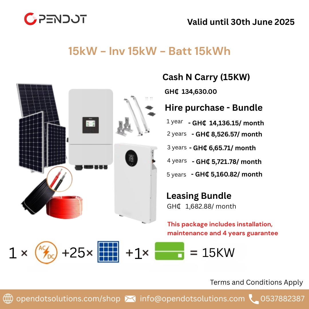 Opendotsolution's tweet image. Your favourites just got more affordable 🎉
Check our flyers for the latest deals. Don't miss out - shop more, save more!
Check our shop for more exciting offers 
Opendotsolutions.com/shop
.
#solardistributor #solarsolutions #solarbundle #solargh #solarleasing #hirepurchase #Solar