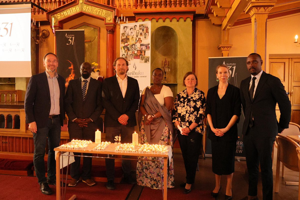 Urwibutso rwa Jenoside yakorewe Abatutsi rwa mbere mu bihugu by’Uburayi bw’Amajyaruguru rwatashywe mu gihugu cya Finland, umugi wa Vantaa, iyo gahunda ikurikirwa no kwibuka ku nshuro ya 31 Jenoside yakorewe Abatutsi. Ishimwe kuri Finland, by’umwihariko Ubuyobozi n’abaturage