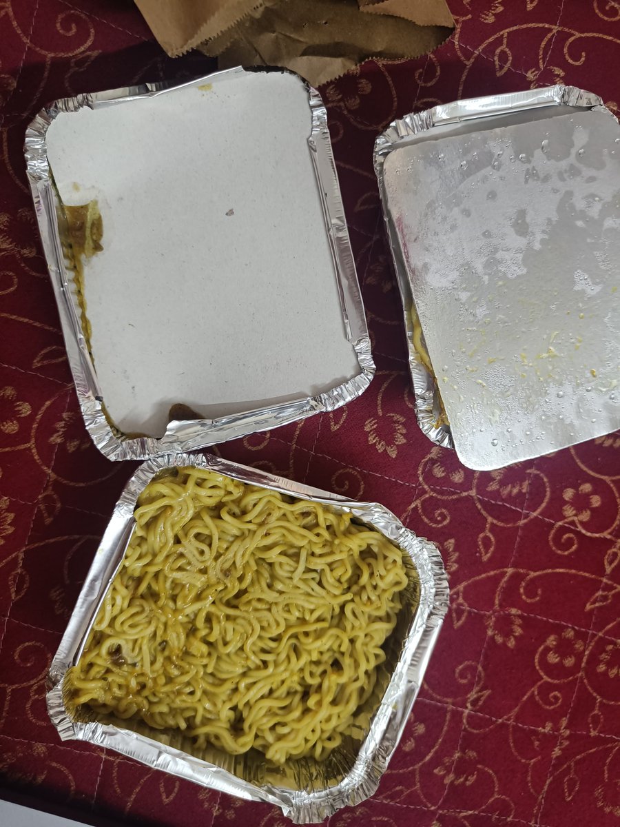dhoomagain's tweet photo. @CareMagicpin @mymagicpin @CareMagicpin @mymagicpin ,

I received my order 227719416 three hours later. This delay (due to conflicts b/w restaurant and delivery partners) have resulted in delivery of stale and cold food which is inedible. I tried contacting in app support but no help. What should I do? https://t.co/OXZIDdfNKL