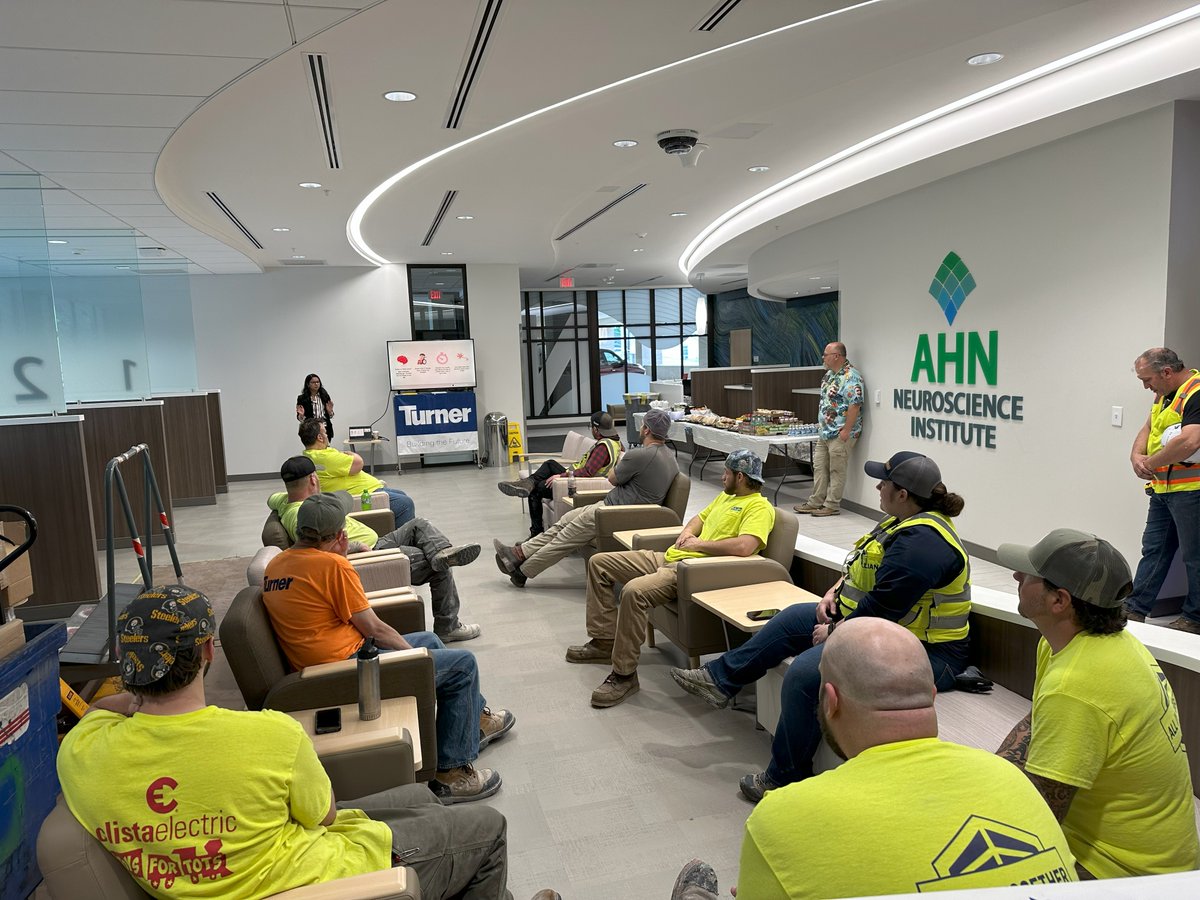 Maryam Zulfiqar, MD, gave an insightful talk on stroke identification, risk factors, and prevention at a presentation for Turner's Construction Company. Her talk was perfectly timed to coincide with stroke awareness month in May. The turnout was fantastic!