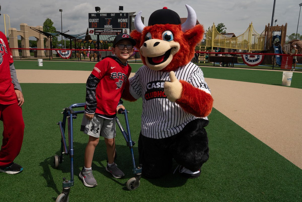 Casey's Clubhouse (@caseysclub21) on Twitter photo There’s a new legend…
Meet Case the Buffalo 🦬💥
6 ft of fluff.
3XL jersey (for the muscles and in honor of Sean Casey’s 3x All-Star status).
Heart the size of PNC Park.
C.A.S.E. = Character. Attitude. Selflessness. Enthusiasm.
Let’s ride. #MoreThanBaseball #WelcomeToTheClub There’s a new legend…
Meet Case the Buffalo 🦬💥
6 ft of fluff.
3XL jersey (for the muscles and in honor of Sean Casey’s 3x All-Star status).
Heart the size of PNC Park.
C.A.S.E. = Character. Attitude. Selflessness. Enthusiasm.
Let’s ride. #MoreThanBaseball #WelcomeToTheClub