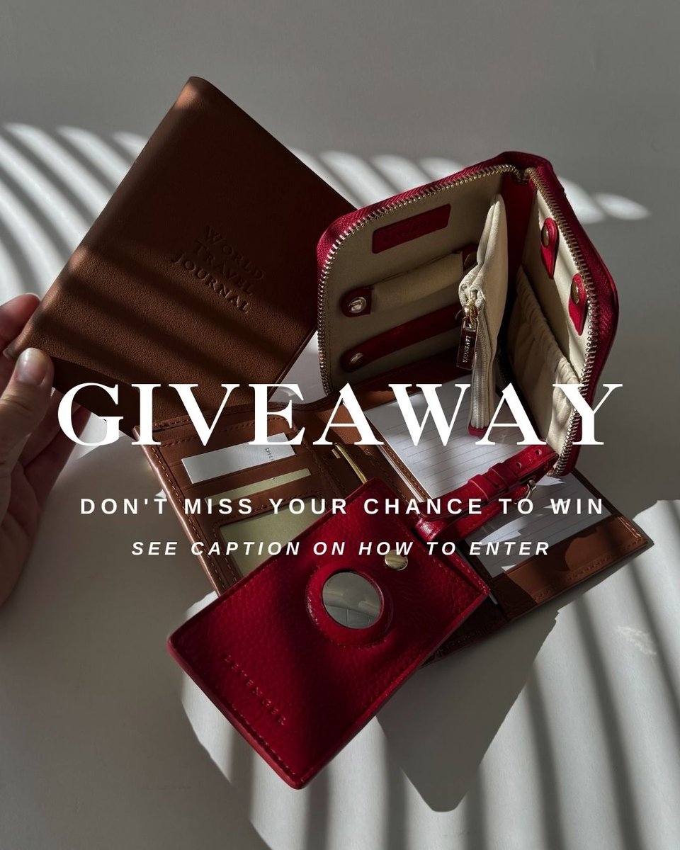 Levenger's tweet image. ✈️☀️ Summer is calling — and so is your next adventure! Enter to win our #WellTraveledGiveaway, a curated collection of Levenger travel favorites valued at over $300. Follow @Levenger, like, and tag 2 friends. Bonus: repost & tag us! Ends 6/13/25 @ 9:00 AM EST.