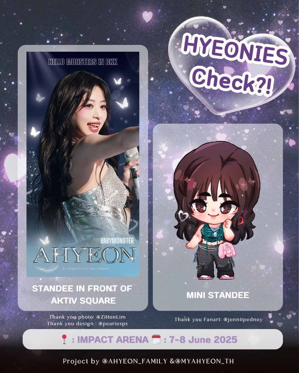 (SLOW) AHYEON FAMILY THAILAND🦋 tweet media