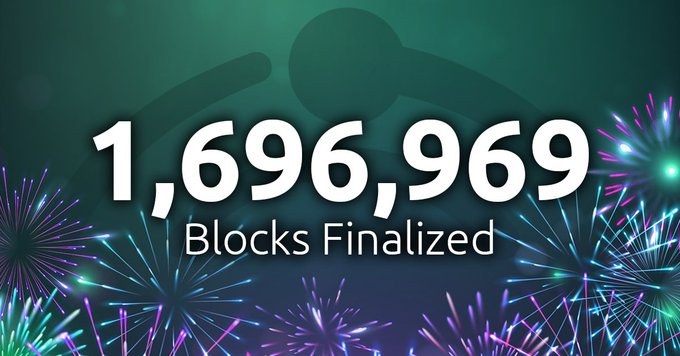 🚀 Another GHOST TestNet 3.1 milestone:
1,696,969 blocks finalized—and counting!

👻 Ready to shape the future of private DeFi?

👉 Spin up your validator node today:
http://validator.ghostchain.io