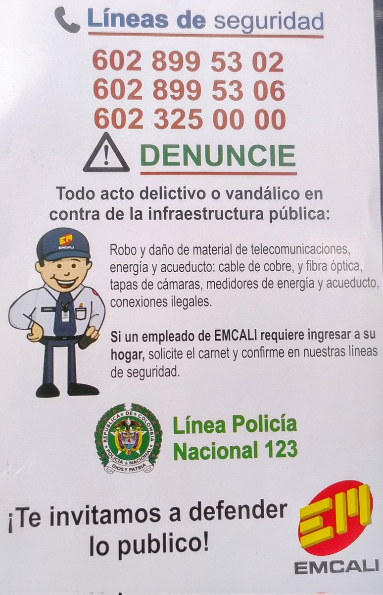 Invitamos a la Ciudadanía de <a href="/AlcaldiaDeCali/">Alcaldía de Cali</a> <a href="/AlcaldiaYumbo/">Alcaldía Yumbo</a> <a href="/AJamundiValle/">Alcaldía de Jamundí</a> a denunciar cualquier irregularidad.
