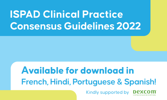 🌍 The 2022 #ISPAD Clinical Practice Guidelines are available in 5 languages: English, French, Spanish, Portuguese &amp; Hindi!

📘 Access them here: loom.ly/PzjykCQ
👥 Become a member &amp; help shape future guidelines: loom.ly/AX2khVc

#PediatricDiabetes #DiabetesCare