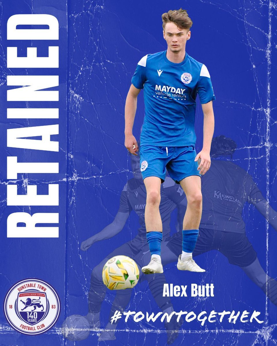 🤝 PLAYER NEWS | Hardworking and dedicated midfielder Alex Butt has also committed to next season.

Butty has been with the club a few years now having developed and matured into a fine player.

His does a lot of graft which sometimes goes unnoticed.

#towntogether #youareenough