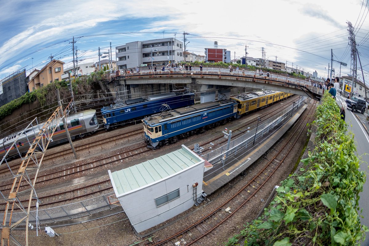 #EF65の日
狙った並びもあれば思いもよらなかった珍客の並びも