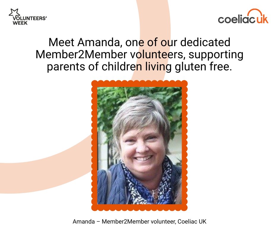 This Volunteers' Week, we’re celebrating the incredible people who give their time to support others in the community.​
​
Today, we’re sharing Amanda’s story – one of our dedicated Member2Member volunteers.​
​
“My daughter was diagnosed with coeliac disease at 18 months; she's