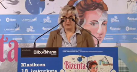 Euskararen Etxea (@euskararenetxea) on Twitter photo Bizenta Mogelen “Ipui onac” liburuaren irakurketa jarraituan parte hartu du Euskararen Etxeko eta <a href="/AzkueFundazioa/">Azkue Fundazioa</a> -ko zuzendari Iurdana Acasusok
<a href="/bilbozaharra/">Bilbo Zaharra euskaltegia</a> Bizenta Mogelen “Ipui onac” liburuaren irakurketa jarraituan parte hartu du Euskararen Etxeko eta <a href="/AzkueFundazioa/">Azkue Fundazioa</a> -ko zuzendari Iurdana Acasusok
<a href="/bilbozaharra/">Bilbo Zaharra euskaltegia</a>