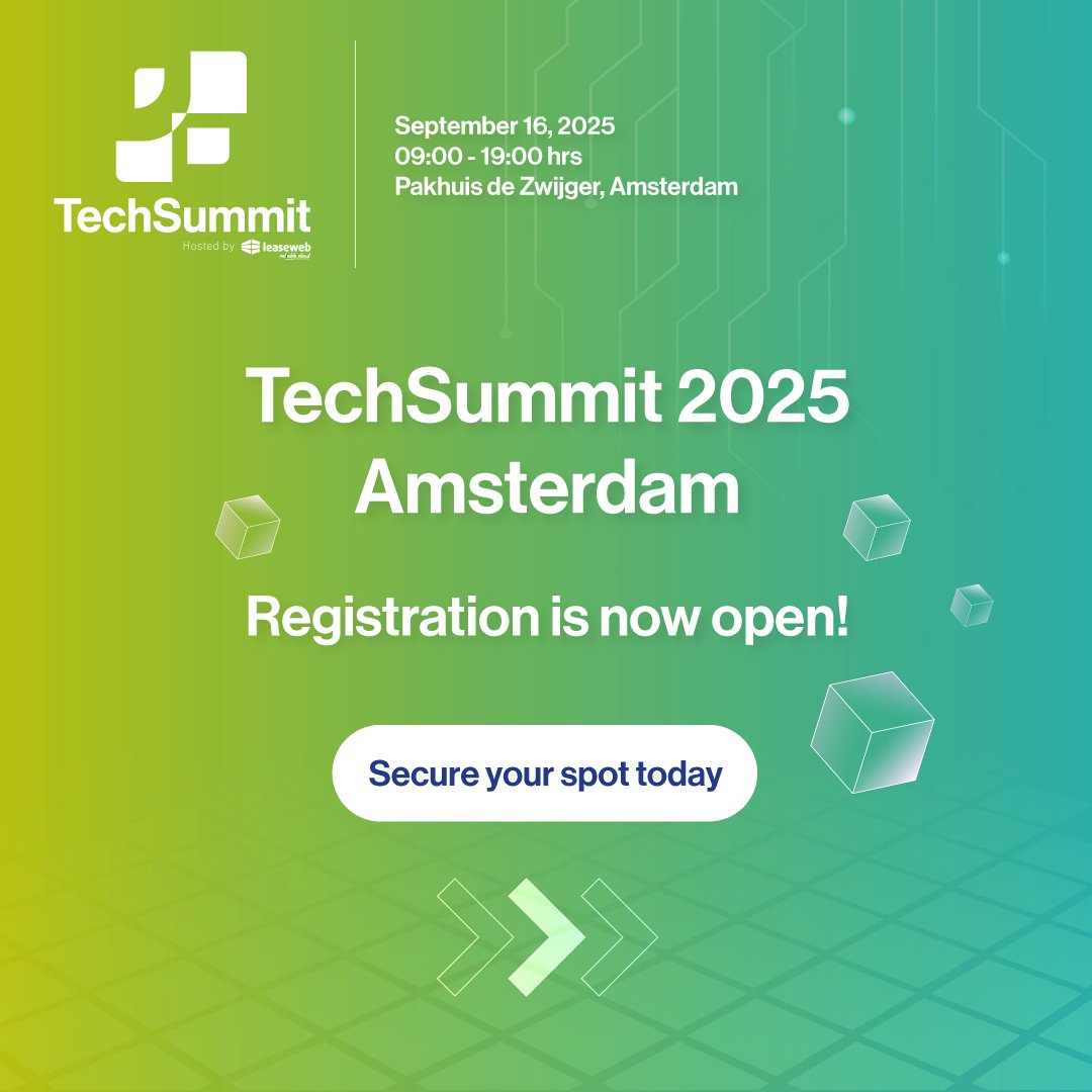 TechSummit 2025 | Registration is now open 

On September 16, we’re bringing together engineers and operators working on real systems, to dive into one core challenge: how to build resilient systems at scale.  

👉 Secure your spot today at eu1.hubs.ly/H0kMxY50

#TechSummit