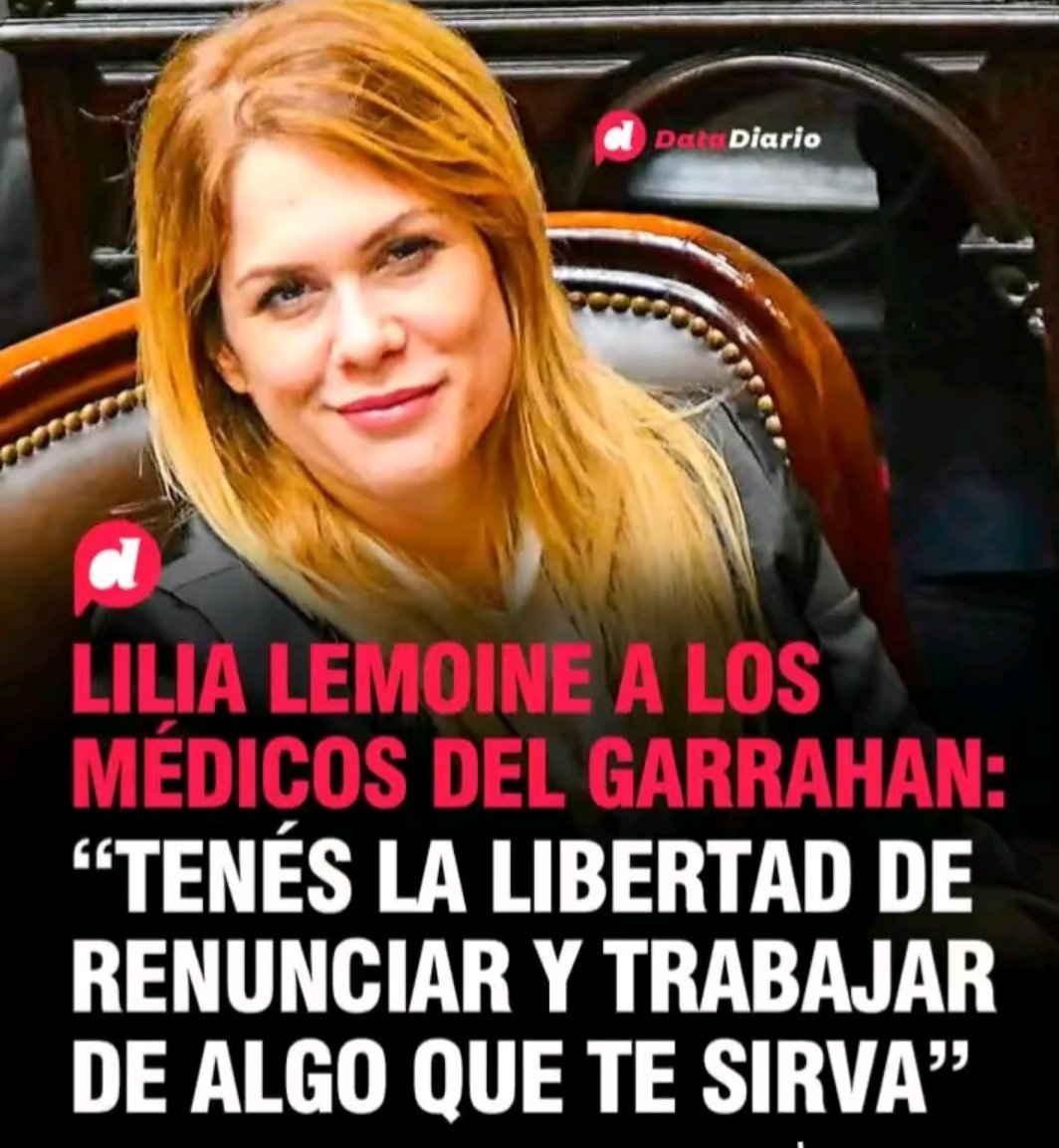 Calladita colaboras más con #milei  que facil es hablar estando en una banca con 5 millones de dieta #lemoine #Garrahan