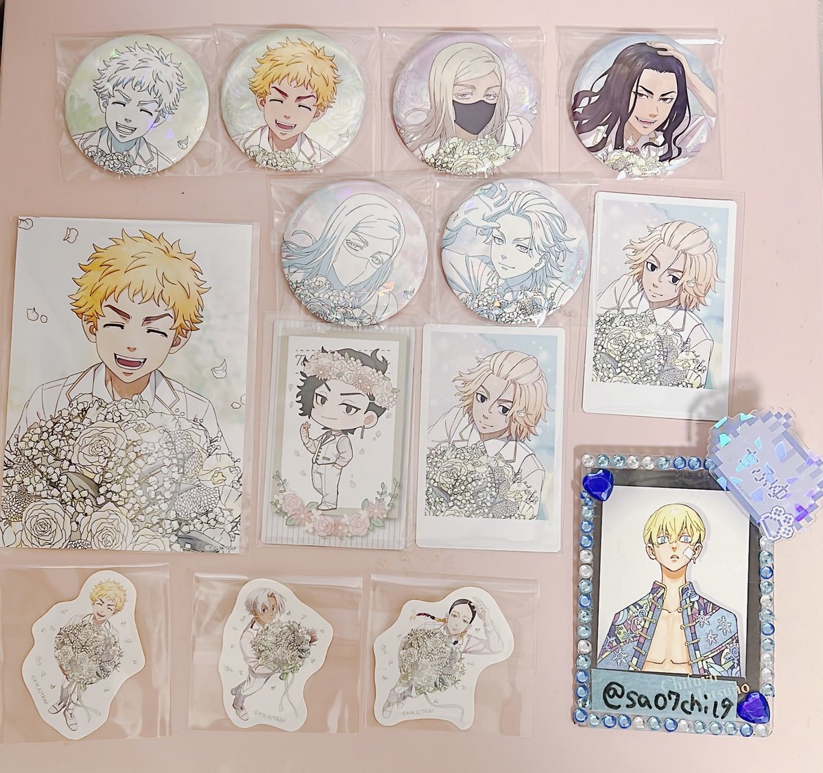 sa🌸 (@sa07chi19) on Twitter photo 【交換/譲渡】東京リベンジャーズ 中外鉱業 中外 Bouquet ver. ブロマイド ステッカー 缶バッジ ポラショット
【譲】☆花垣 三途 蘭 黒川 ☆九井 場地 竜胆 佐野
【求】同種松野or☆のみ定価+送料
検索からもお気軽にお声掛けください🌈
※1部お声がけ中 【交換/譲渡】東京リベンジャーズ 中外鉱業 中外 Bouquet ver. ブロマイド ステッカー 缶バッジ ポラショット
【譲】☆花垣 三途 蘭 黒川 ☆九井 場地 竜胆 佐野
【求】同種松野or☆のみ定価+送料
検索からもお気軽にお声掛けください🌈
※1部お声がけ中