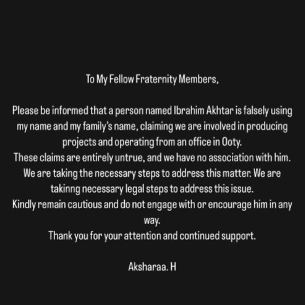 bipinsinghreal's tweet image. #ThugLife : इधर आया उधर #KamalHaasan की बेटी Askhara Haasan के साथ ठगी हो गई!  

Video Link- youtu.be/r2THXm42pTc

#scamalertindia  Attention, everyone! #AskharaHaasan warns about a fraudster out there using her name and her family's name—#IbrahimAkthar