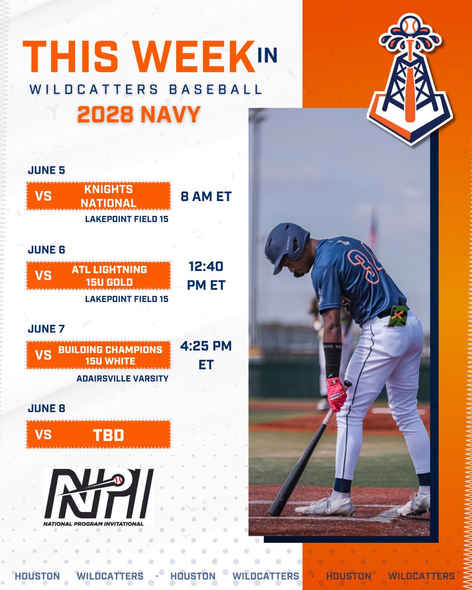 Wildcatters High School (@wildcattershs) on Twitter photo PBR National Program Invitational begins today in Atlanta for 26’s, 27’s, and 28’s.
<a href="/WildcattersBB/">Wildcatters Baseball</a> | <a href="/AmbresChip/">Chip Ambres</a> | <a href="/K5vinWitt/">Kevin Witt</a> | <a href="/PRIME_HTX/">Prime Performance HTX</a> | <a href="/PrimePJosh/">Josh | Prime Performance HTX</a> | <a href="/324Sports_/">324Sports</a> PBR National Program Invitational begins today in Atlanta for 26’s, 27’s, and 28’s.
<a href="/WildcattersBB/">Wildcatters Baseball</a> | <a href="/AmbresChip/">Chip Ambres</a> | <a href="/K5vinWitt/">Kevin Witt</a> | <a href="/PRIME_HTX/">Prime Performance HTX</a> | <a href="/PrimePJosh/">Josh | Prime Performance HTX</a> | <a href="/324Sports_/">324Sports</a>