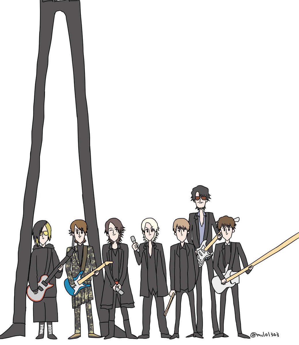 「今からもうGLAYとラルクの対バンを考える(描いたら出る!描いたら出る!)」|もちろうのイラスト